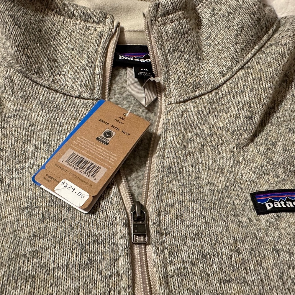 Women’s Patagonia Better Sweater 1/4 zip.